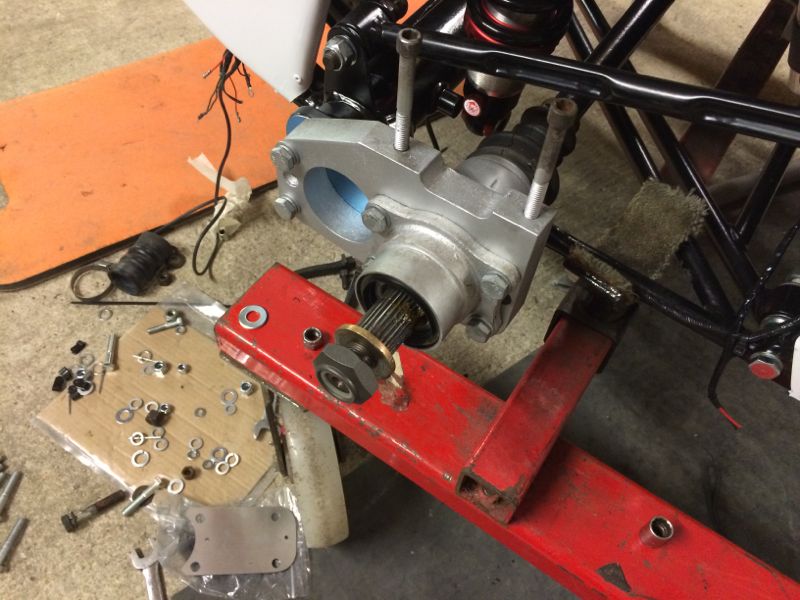 Bearing carrier fitted