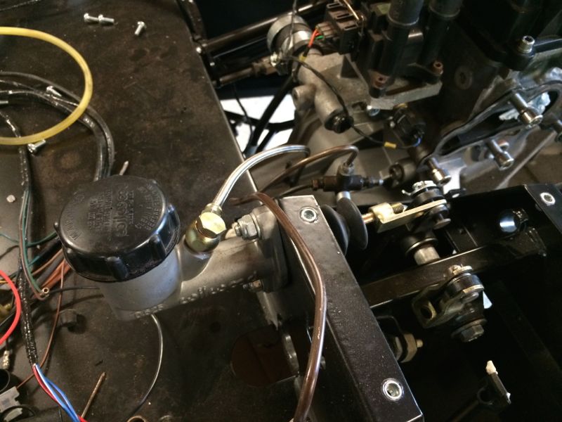 Clutch plumbed in and tested