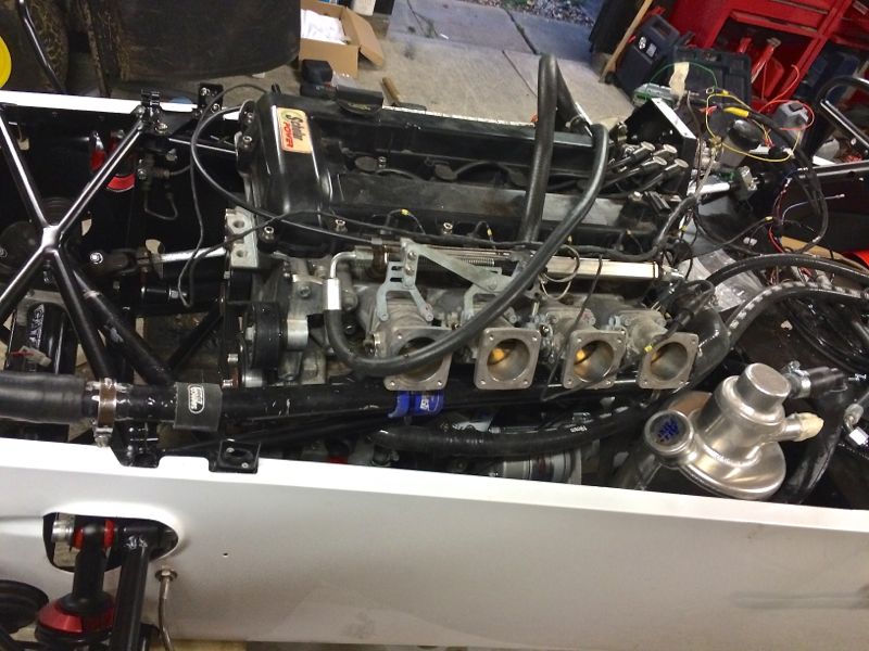 Starting work on coolant and oil hoses