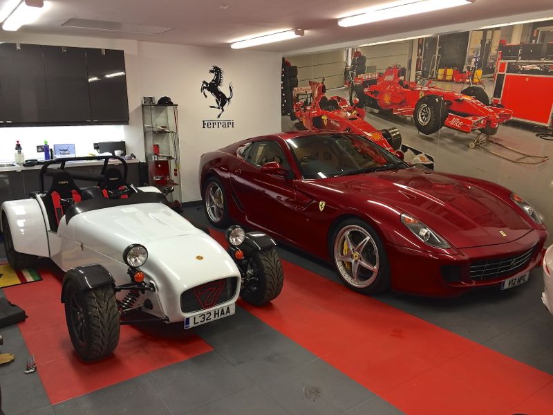 Made it to the garage!