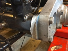 Reducing dedion ear to clear rims!