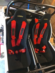1/4 Seats/ Harnesses